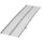 10' Foldable Handicap Ramp for Home, Steps, Doorways, Aluminum Portable Wheelchair Ramp, Textured Threshold Ramp, Silver