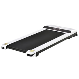 Walking Treadmill, Walking Pad Machine, Jogging Exercise Machine with LED Monitor & Remote Control for Home Gym, White