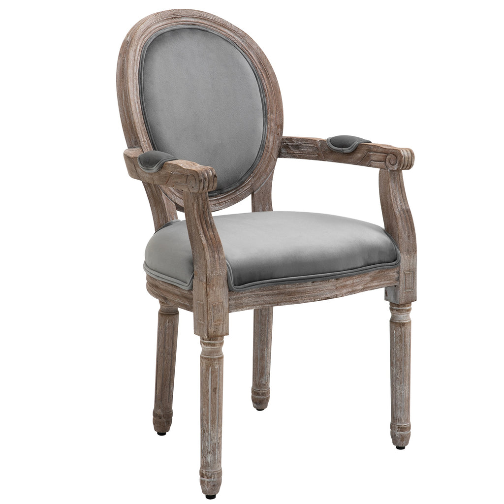 Round back upholstered chair deals