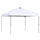 10' x 10' Pop Up Canopy Event Tent with 3-Level Adjustable Height, Top Vent Window Design and Easy Move Roller Bag, White