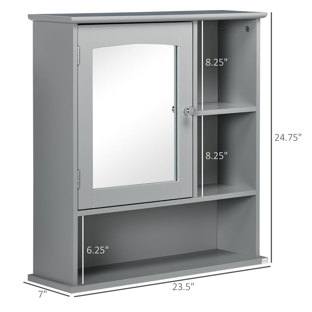 Wall-mounted Cabinet 55lbs Kitchen Flip-Up Door Cabinet Shelf
