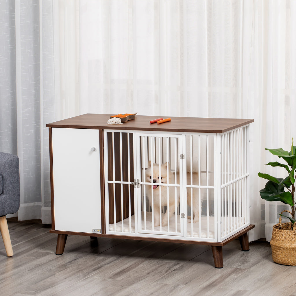 Furniture Style Dog Crate Pet Cage Kennel End Table Indoor Decorativ