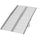 5' Foldable Handicap Ramp for Home, Steps, Doorways, Aluminum Portable Wheelchair Ramp, Textured Threshold Ramp, Silver