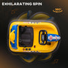 Kids Ride on Bumper Car, 360° Rotation 6V Ride-on Vehicle Bumper for Toddler, Baby Bumping Toy, Gifts for Boys Girls, Yellow