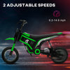 24V 350W Electric Dirt Bike Up to 15 MPH w/ Twist Grip Throttle, Green