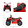 6V Children Ride On Cars with Forward Backward, Kids ATV Four-Wheeler Wear-Resistant Wheels for Ages 18-36 Months, Red