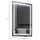 32" x 24" LED Bathroom Mirror, Lighted Vanity Mirror, Wall Mounted with Smart Touch Button, Horizontally and Vertically, Waterproof, Plug-in