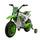 12V Kids Motorcycle Bike, Electric Battery-Powered Ride-On Toy, Off-road Street Bike with Charging Battery & Training Wheels, Green