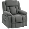 Power Lift Recliner Chair with Massage and Heat for Relaxed Living Adults, Electric Lift Chair with Side Pockets – Gray