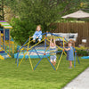 10FT Jungle Gym Supports 594LBS for 1-6 Kids, Easy Install, Multi-Color