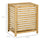 Bamboo Laundry Hamper with Lid Laundry Basket