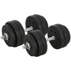 66 lbs Adjustable Dumbbell Set for Upper & Lower Body Strength Training