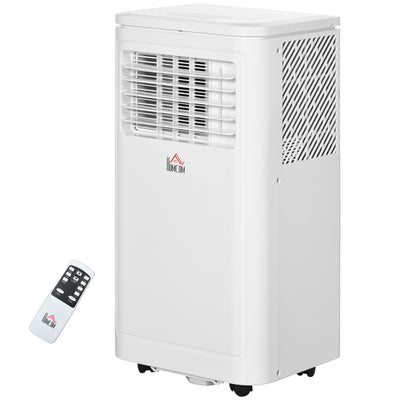 8,000 BTU Portable Air Conditioner Home AC Unit with Dehumidifier & Fan Mode, with Remote,Cools 161Sq Ft, 24H Timer, Black