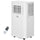 8,000 BTU Portable Air Conditioner Home AC Unit with Dehumidifier & Fan Mode, with Remote,Cools 161Sq Ft, 24H Timer, Black