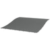 Pergola Canopy Replacement, Pergola Shade Cover for 10' x 10' Pergola ( 84C-038 Series), Dark Gray