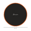 Trampoline Mat Replacement with Spring Pull Tool and 72 V-Hooks, Fits 12ft Trampoline, Using 5.5" Springs, Orange