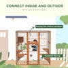 Catio Cat Window Box Outside Enclosure with Bridge Platforms