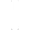 String Light Poles for Outside Hanging, Steel Lighting Stand for Patio Backyard Deck Wedding Party, 10FT, 2 Pack