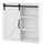 Bathroom Medicine Cabinet, Wall Mount Medicine Cabinet with Sliding Door and Adjustable Shelf, 22.75" x 7.75" x 24.5", White