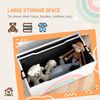 Kids Toy Box Chest, Lightweight Toy Organizer with Storage, for Nursery Room, Playroom, Bedroom, White