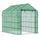 8' x 6' x 7' Portable Walk-in Greenhouse, 18 Shelf Hot House, Roll Up Zipper Door, UV protective for Growing Flowers, Vegetables