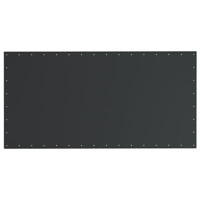 10 x 20ft Carport Roof, UV Resistant Canopy Replacement Cover with Ball Bungee Cords, Dark Gray