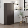 Storage Cabinet w/ Storage Shelves, Pantry Cupboard Cabinet, Coffee