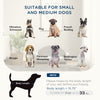 Raised Dog Sofa Elevated Pet Sofa for Small and Medium Dogs, with Soft Cushion, Removable Cover, Anti-Slip Pads, Gray