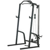 Power Cage Power Rack with 15-Level Squat Rack, Cable Pulley System, Pull up Stand and Push up Stand