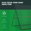 Soccer Rebounder Net, Adjustable and Foldable Multi-Sport Training Bounce Back Net, Target Goal for Soccer Practice and Training, 8.5' x 6.5'