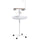 Bird Stand with Wheels, Perches, Feed Bowls, Round Tray for Parrot
