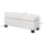 46" Storage Ottoman Bench, Upholstered End of Bed Bench with Steel Frame, Button Tufted Storage Bench with Safety Hinges for Living Room, Cream