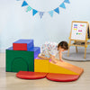 7-Piece Baby Soft Play Equipment, Toddler Climber for Creativity with Easy-to-Clean Surface, Climbing Toy for Toddlers, Multicolored