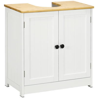 Bathroom Vanities Under Sink Storage Cabinet Cupboard with 2 Doors, 23.5