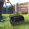 20-Inch Push/Tow Behind Lawn Roller Filled with 10 Gal Water or Sand, Perfect for Flattening Sod in the Garden
