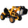6V Toy Tractor Electric Kids Ride On Toy Digger Construction Excavator Tractor Vehicle Digger Toy Moving Forward Backward, Yellow/Black