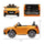 6V Kids Electric Ride On Car, Licensed Audi TT RS with Seat, Remote Control, Horn, Music & MP3 for Kids 3-6 Years Old, Yellow