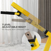 Roman Chair Back Extension Machine, Height Adjustable Hyperextension Benchwith Dip Bars, Multi-Functional for Back, Core, Arms