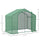 6' x 3' x 6' Portable Walk-in Greenhouse with Roll-up Zipper Door, Steel Frame, Top Vent for Flowers, Vegetables