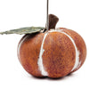 Polystone Pumpkin Name Card Holders, Set of 6 Versatile Autumn Table Decor for Parties, Orange