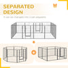 Dog Playpen for Medium, Small Dogs, 16 Panels, 126" x 126" x 39"