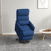Power Lift Chair for Seniors, Electric Lift Recliner Chair with Remote Control, Side Pockets for Living Room, Dark Blue