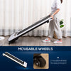Walking Treadmill, Walking Pad Machine, Jogging Exercise Machine with LED Monitor & Remote Control for Home Gym, White