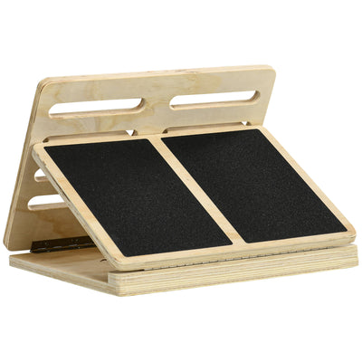 Calf Stretcher, Non-Slip Slant Board, Adjustable Incline Board for Calf Stretching, Foldable and Portable