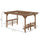 14' x 10' Outdoor Pergola, Wooden Gazebo Grill Canopy with Bar Counters and Seating Benches, forÂ Garden,Â Patio,Â Backyard, Deck