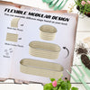 4.9 x 2 x 1ft Galvanized Raised Garden Bed Kit, Metal Planter Box with Safety Edging, Cream
