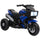 6V Kids Electric Motorbike Ride-On Motorcycle Dirt Bike, Battery-Powered Toy Off-road Street Bike w/ Music Horn Headlights for Girls Boys, Blue