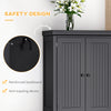 72" Kitchen Pantry Cabinet Freestanding, Tall Storage Cabinet, Freestanding Cupboard with Drawer, Doors and Adjustable Shelves, Black