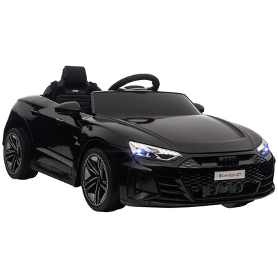 Kids Ride on Car with Remote Control, 12V 3.1 MPH Electric Car Ride-on Toy for 37-60 Months, Children Gift with Suspension & Horn Honking, Black