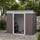 8' x 4' Metal Garden Shed, Backyard Tool Storage Shed with Dual Locking Doors, 2 Air Vents and Steel Frame, Silver